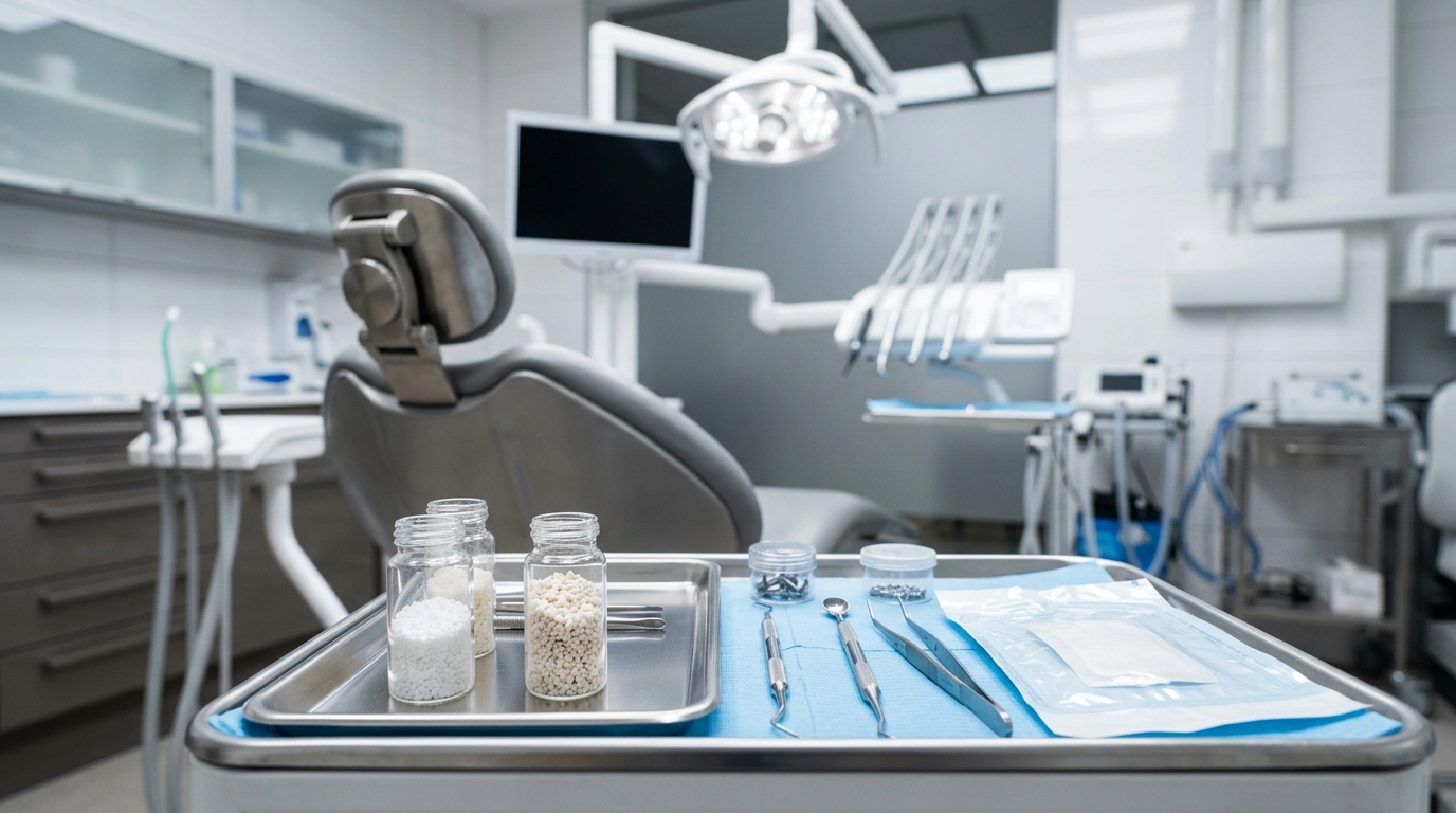 Graft Material Selection for Implant Sites: Autograft, Allograft, Xenograft, and Alloplast Compared